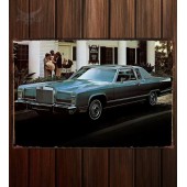 Металлическая табличка Lincoln Continental Town Coupe 386